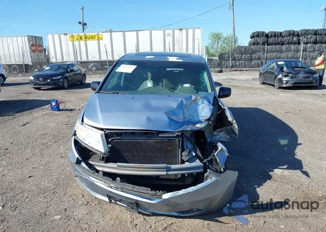 2012 Honda Odyssey Ex-L из США, поврежденный, VIN 5FNRL5H69CB061843